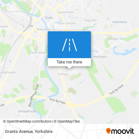 Grants Avenue map
