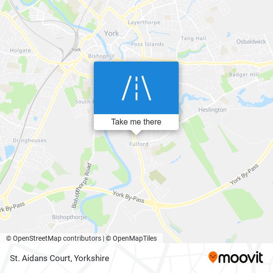 St. Aidans Court map