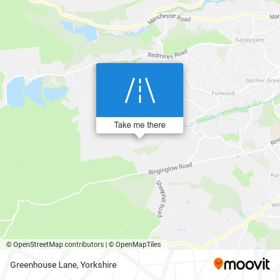 Greenhouse Lane map