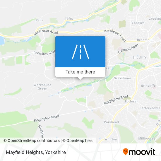 Mayfield Heights map