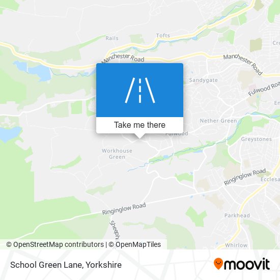 School Green Lane map