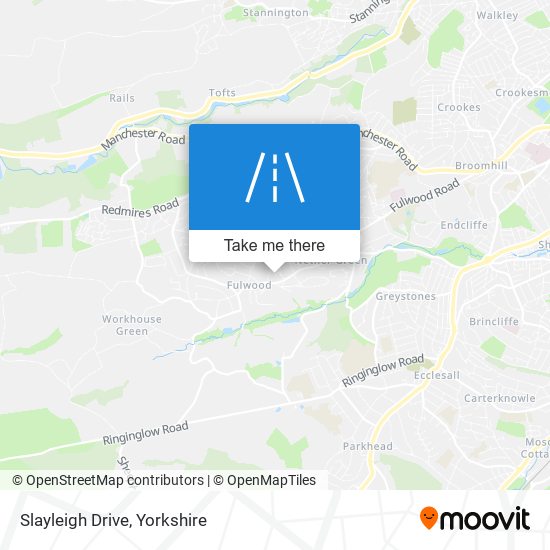 Slayleigh Drive map