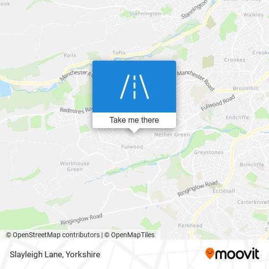 Slayleigh Lane map