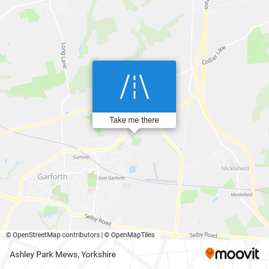 Ashley Park Mews map
