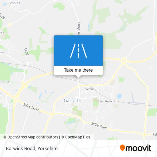 Barwick Road map
