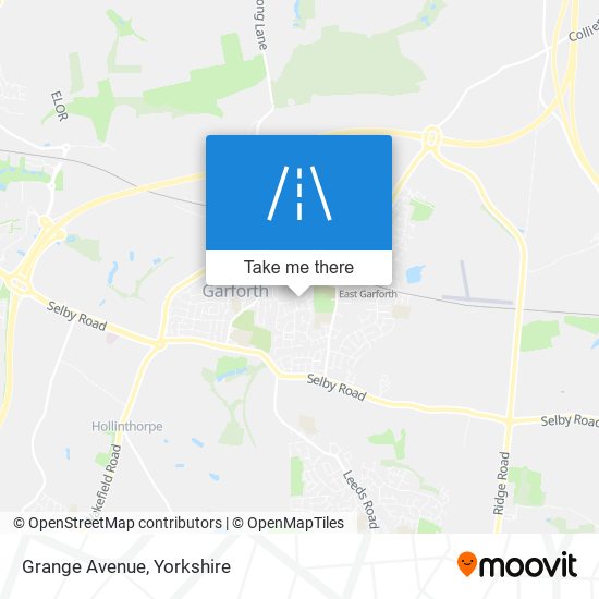 Grange Avenue map