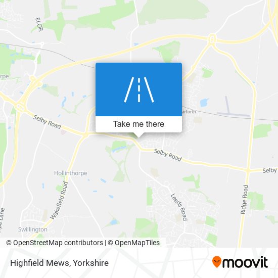 Highfield Mews map