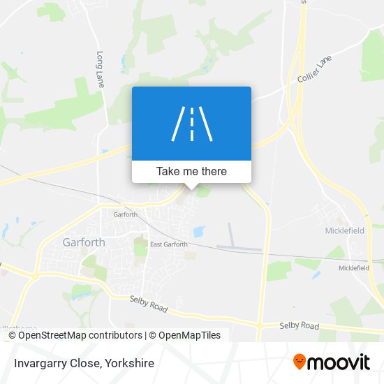 Invargarry Close map