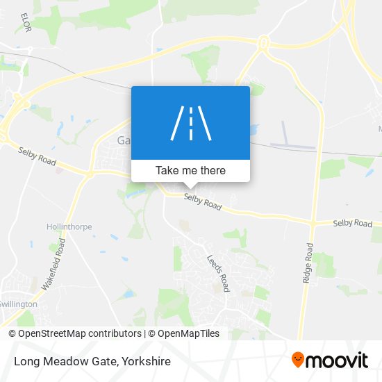 Long Meadow Gate map