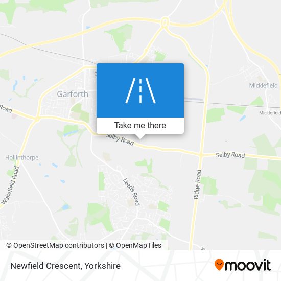 Newfield Crescent map