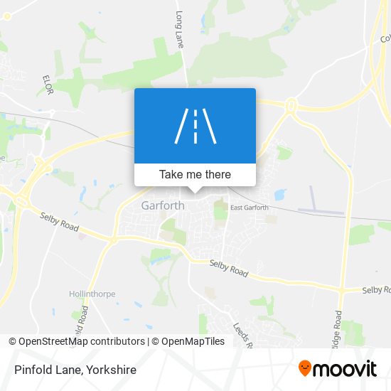 Pinfold Lane map