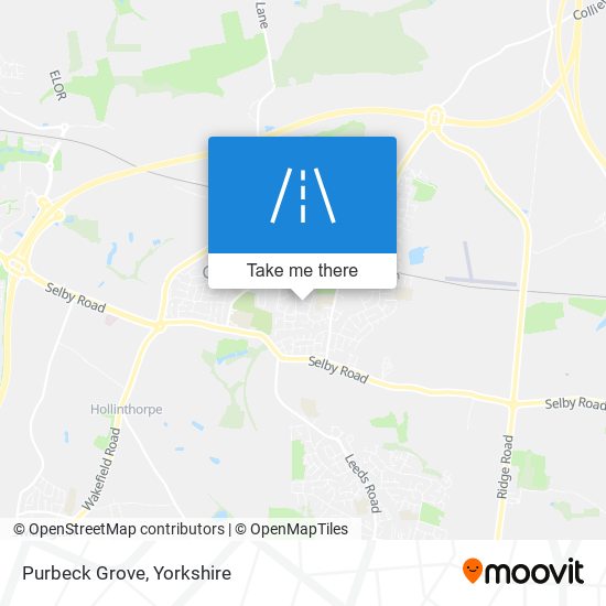 Purbeck Grove map