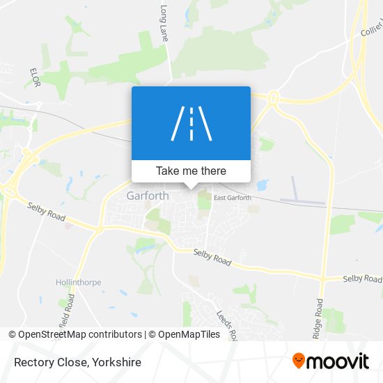 Rectory Close map