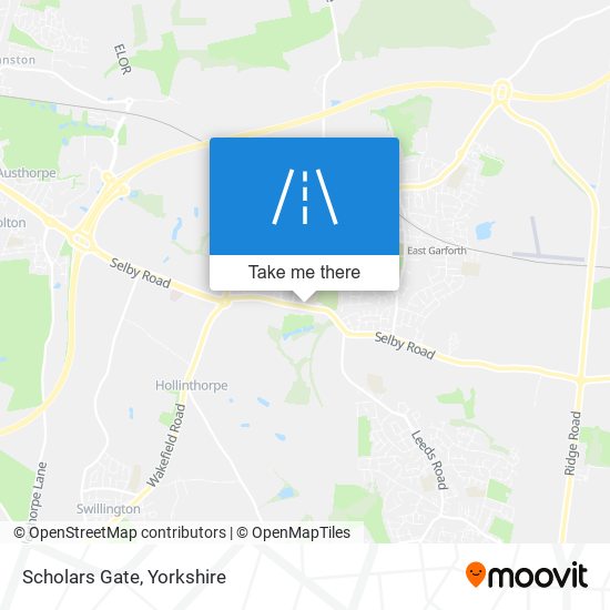 Scholars Gate map