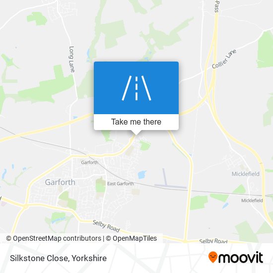 Silkstone Close map