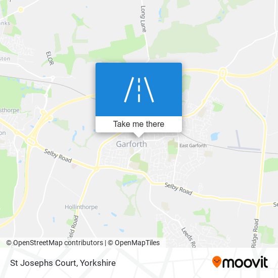 St Josephs Court map