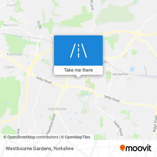Westbourne Gardens map