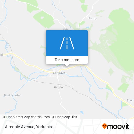 Airedale Avenue map