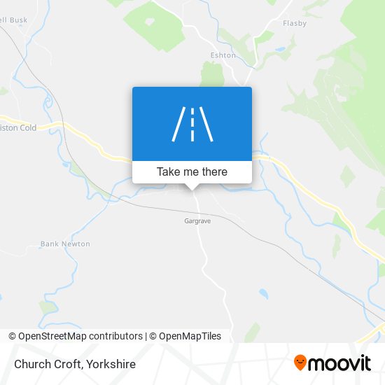 Church Croft map