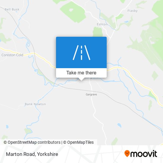 Marton Road map