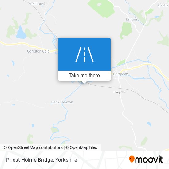 Priest Holme Bridge map