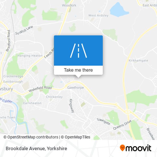 Brookdale Avenue map