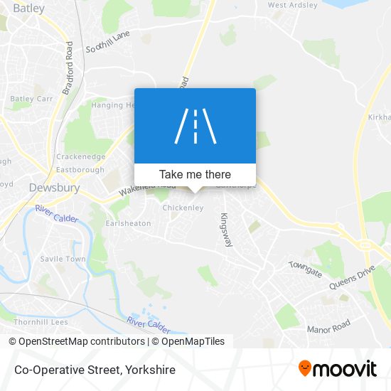 Co-Operative Street map