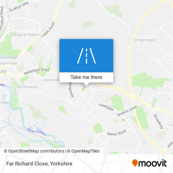 Far Richard Close map