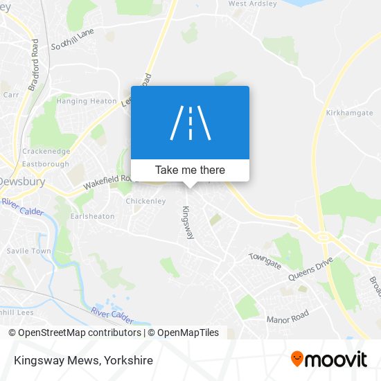 Kingsway Mews map