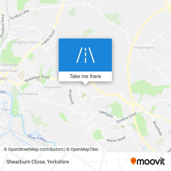 Shearburn Close map