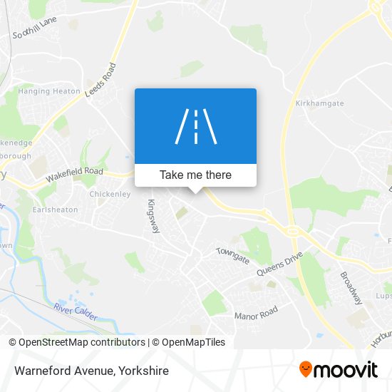 Warneford Avenue map