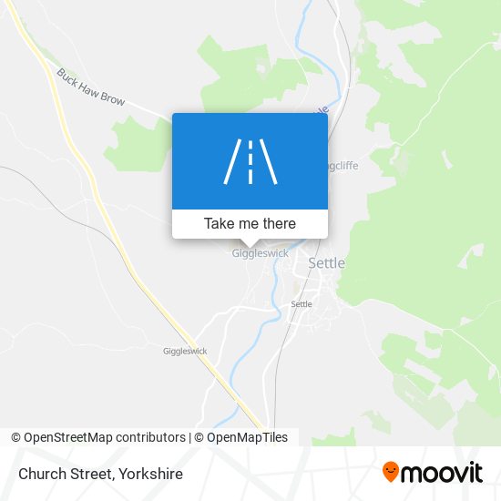 Church Street map