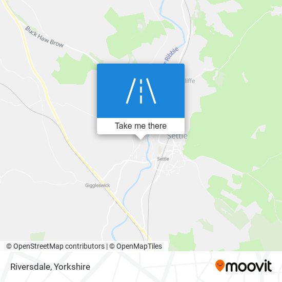 Riversdale map