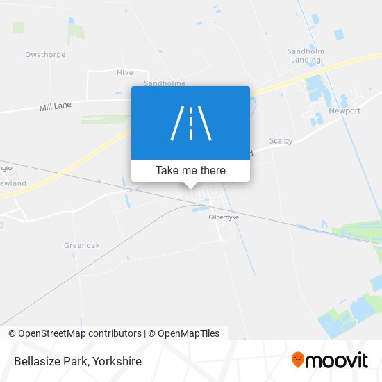 Bellasize Park map