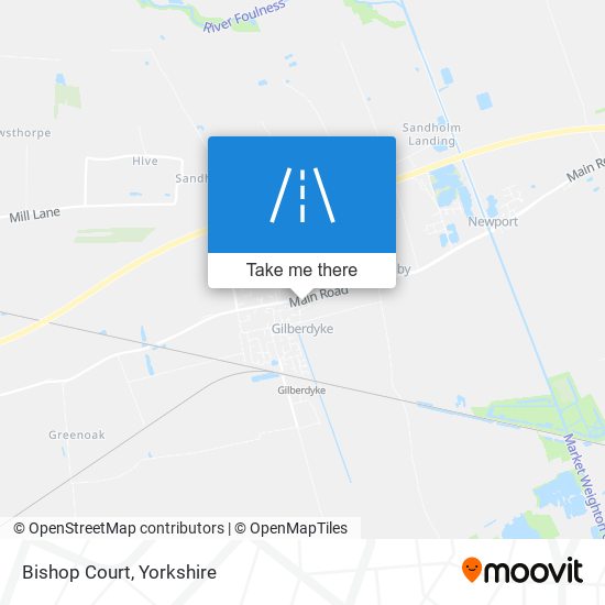 Bishop Court map