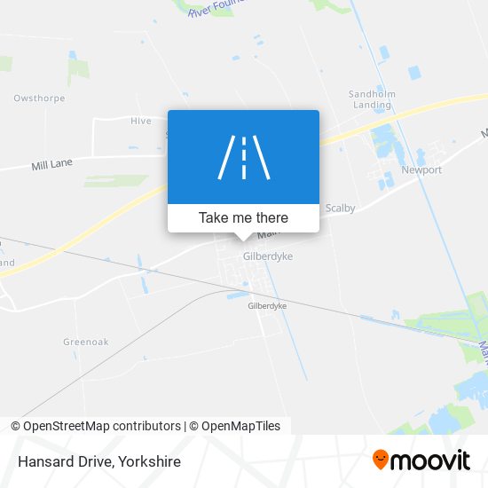 Hansard Drive map