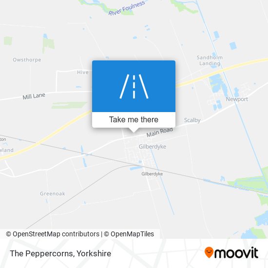 The Peppercorns map