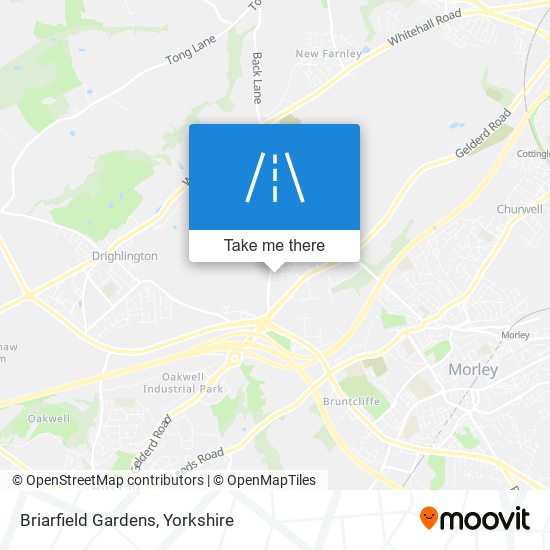 Briarfield Gardens map
