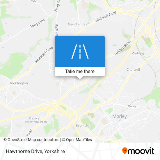 Hawthorne Drive map