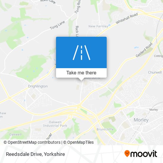 Reedsdale Drive map