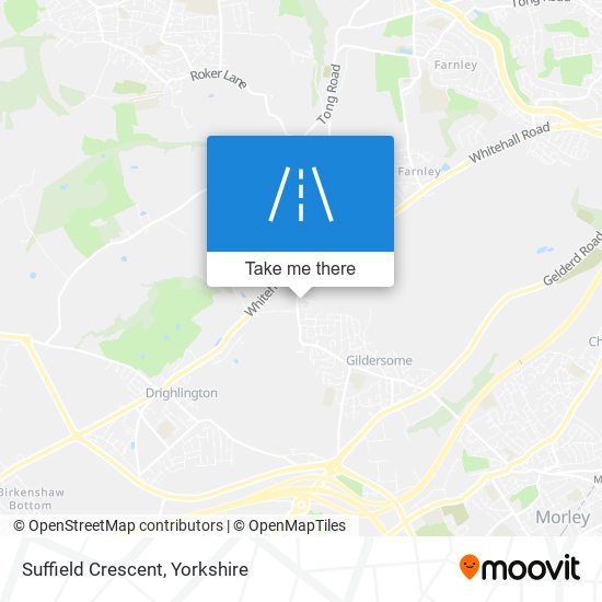 Suffield Crescent map