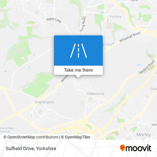 Suffield Drive map