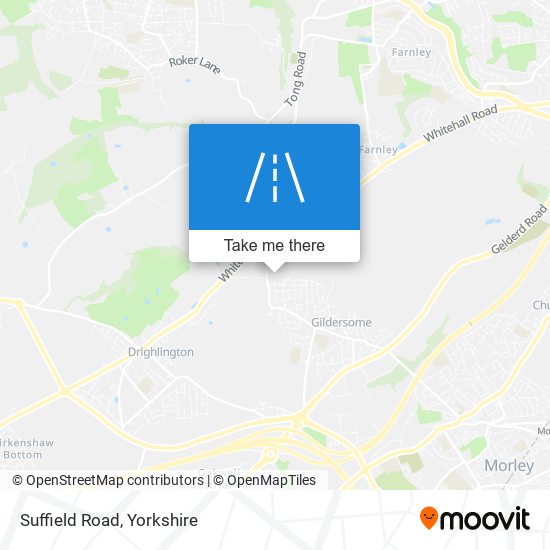 Suffield Road map
