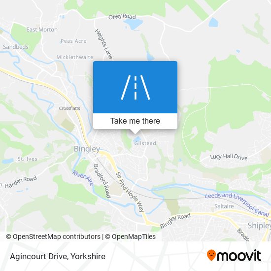 Agincourt Drive map