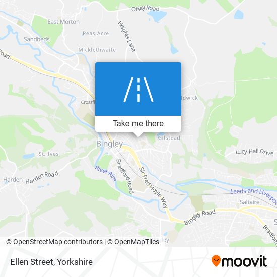 Ellen Street map