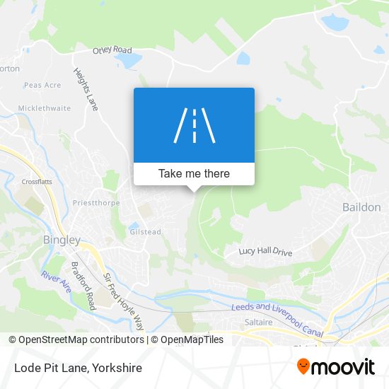 Lode Pit Lane map