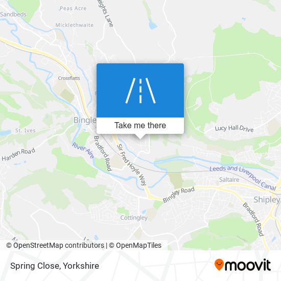 Spring Close map