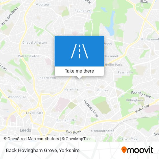 Back Hovingham Grove map
