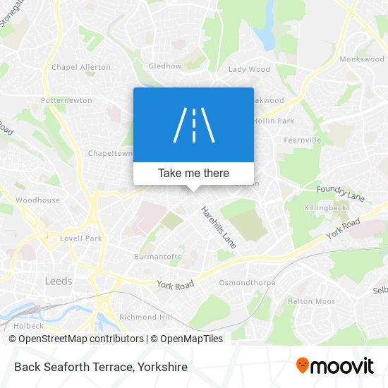 Back Seaforth Terrace map
