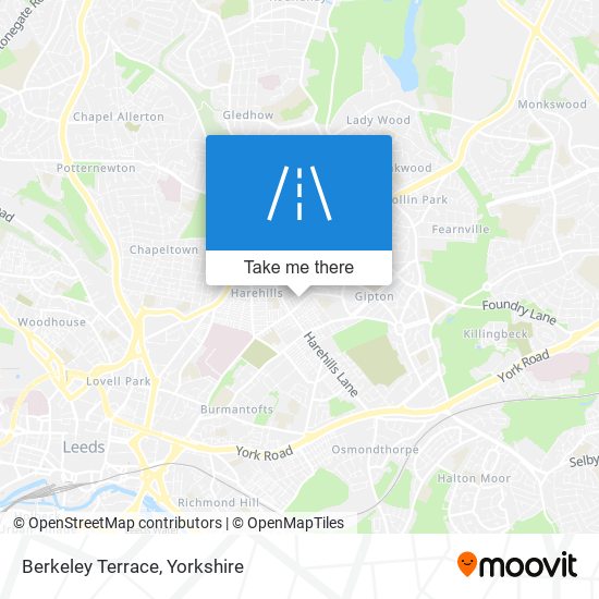 Berkeley Terrace map